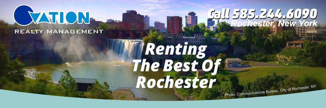 Ovation Property Rentals Home Page Header